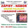 Zpisy, nbor a ukzkov lekce - druh pololet 2015/2016